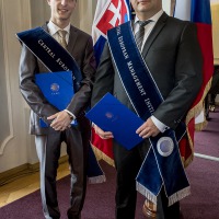 Říjen 2017 - Fotografie z promoce absolventů CEMI v Břevnovském klášteře, 11:00