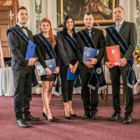 Říjen 2019 - Promoce absolventů CEMI v Břevnovském klášteře