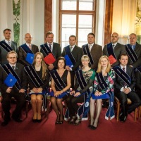 Duben 2015 - Promoce absolventů CEMI v Břevnovském klášteře