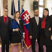 Říjen 2017 - Fotografie z promoce absolventů CEMI v Břevnovském klášteře, 13:30