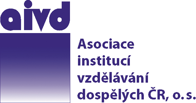 Logo Asociace institucí avzdělávání dospělých ČR, o.s. - aivd