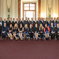 Říjen 2018 - Promoce absolventů CEMI v Břevnovském klášteře